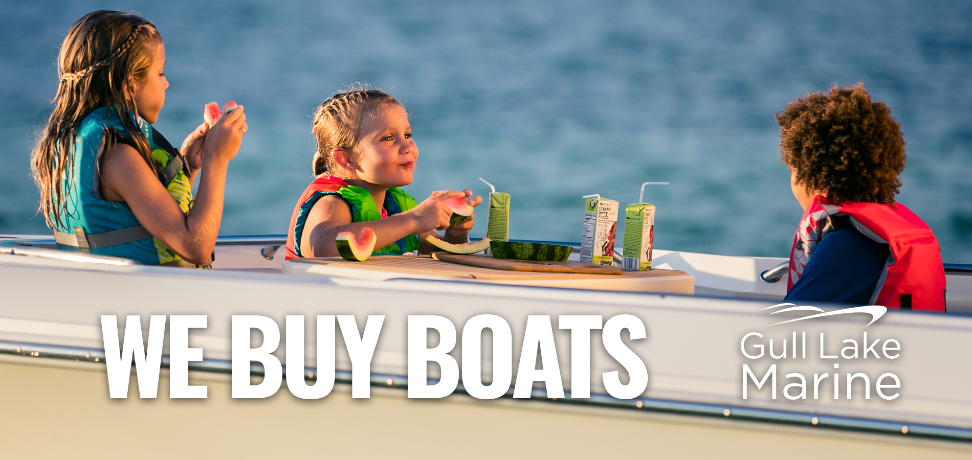 We Buy Boats Gull Lake Marine South Haven Michigan